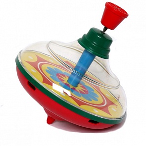 Юла прозрачная, диаметр 14 см. (Stellar, 01315)